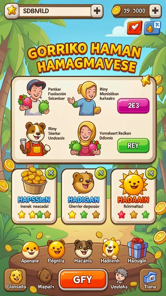 Sistem hadiah yang menarik bagi pemain.