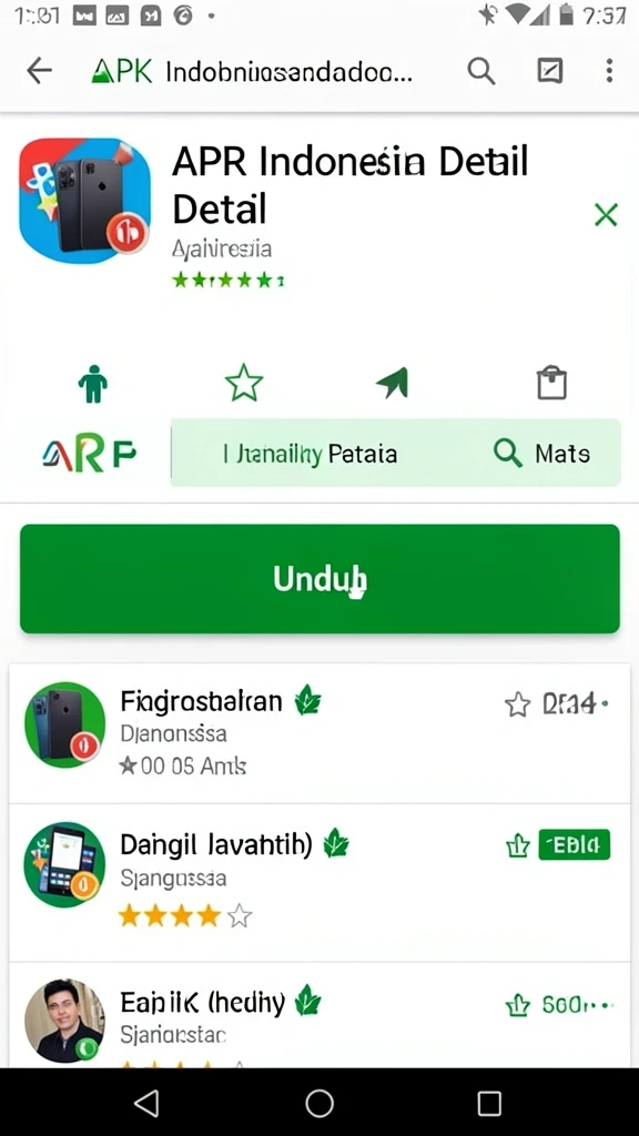 Tampilan antarmuka yang menarik dan mudah digunakan.