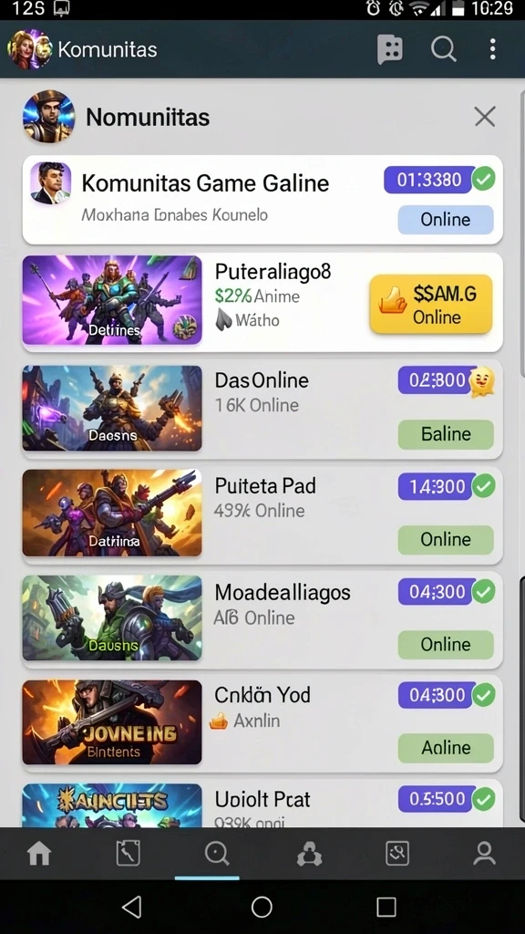 Fitur multiplayer untuk bermain bersama teman.