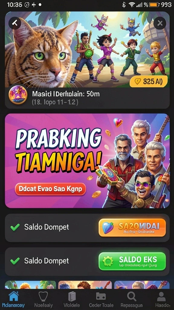 Mode multiplayer yang seru dan penuh tantangan.