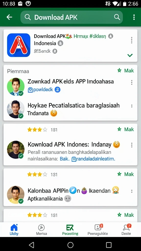 Screenshot menampilkan papan bingo saat nomor dipanggil.