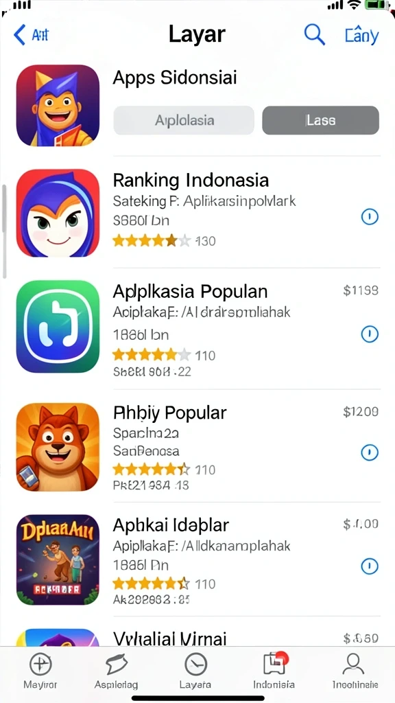 Ragam pilihan permainan yang seru dan mengasyikkan.