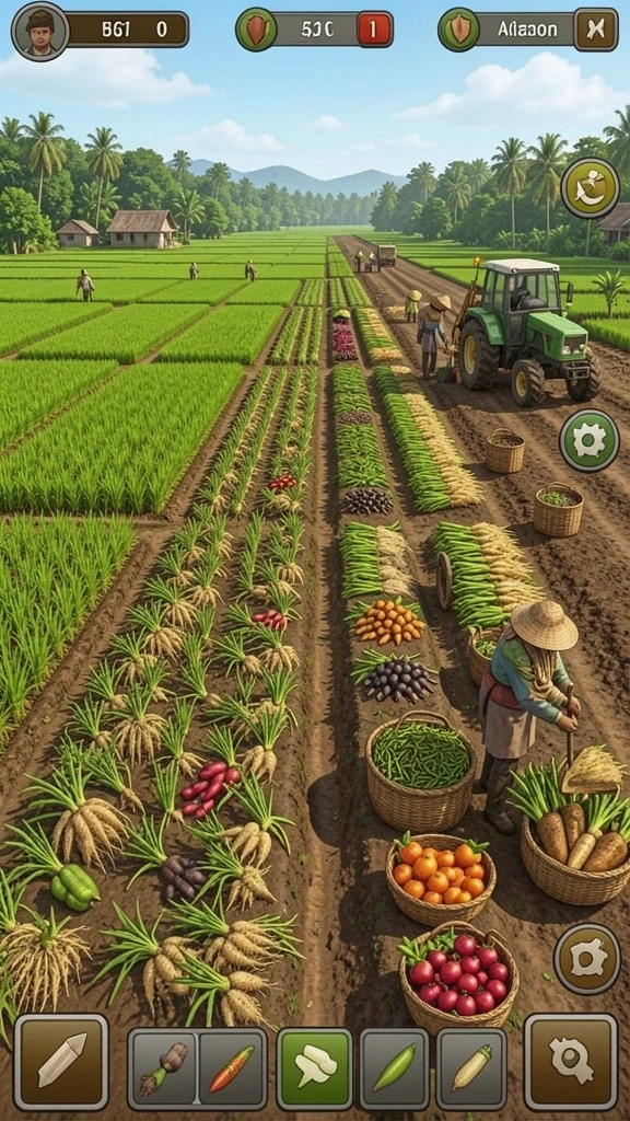 Screeshot dari gameplay seru saat menjelajahi level baru.