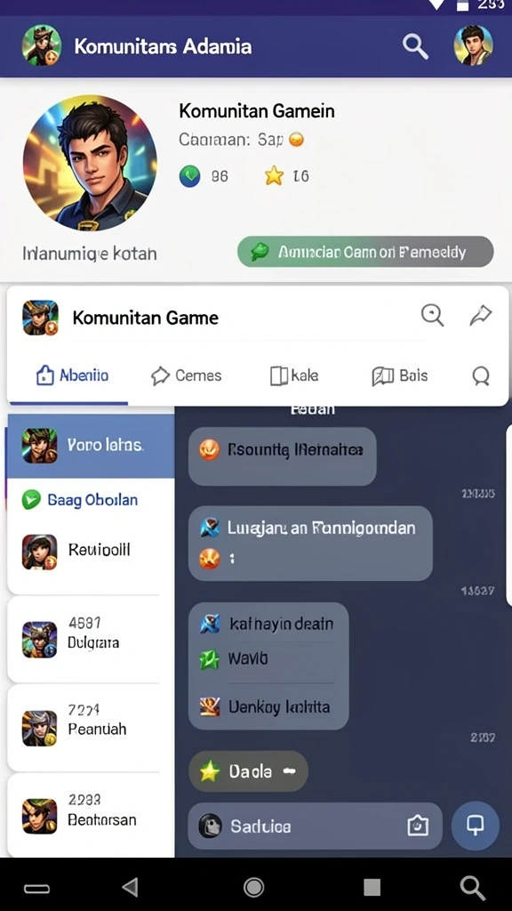 Tampilan antarmuka yang menarik dan user-friendly.
