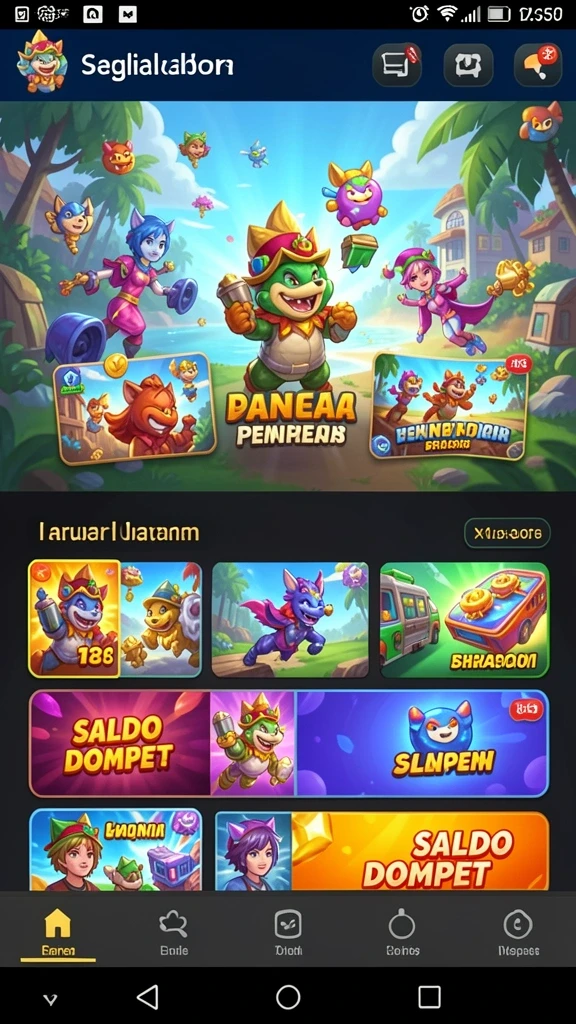 Sistem reward yang memotivasi untuk bermain lebih banyak.