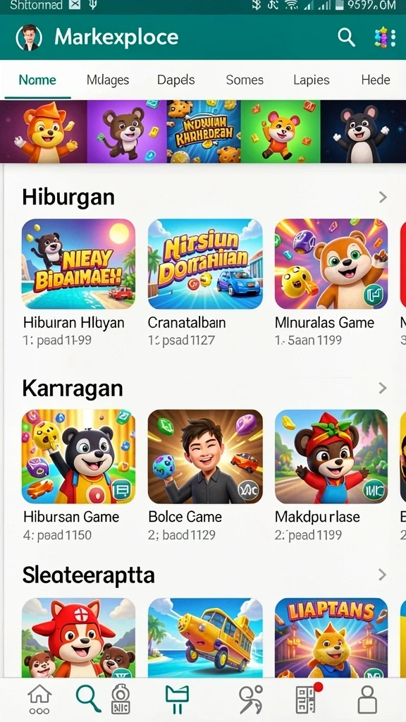 Karakter yang unik dan berbagai pilihan kustomisasi.