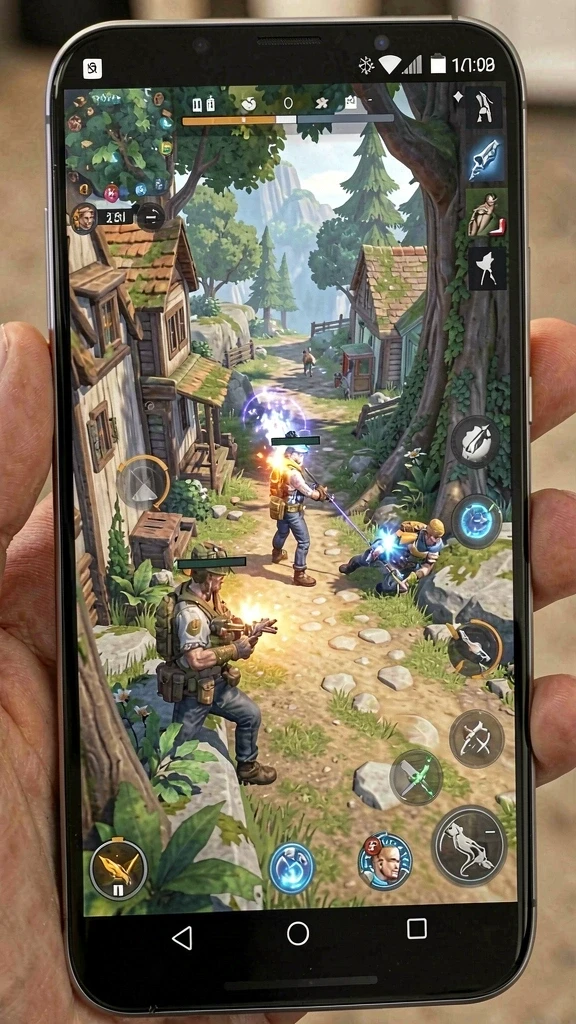 Karakter-karakter unik siap beraksi di game.