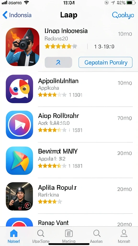 Tampilan hadiah yang menggoda saat memutar roda.