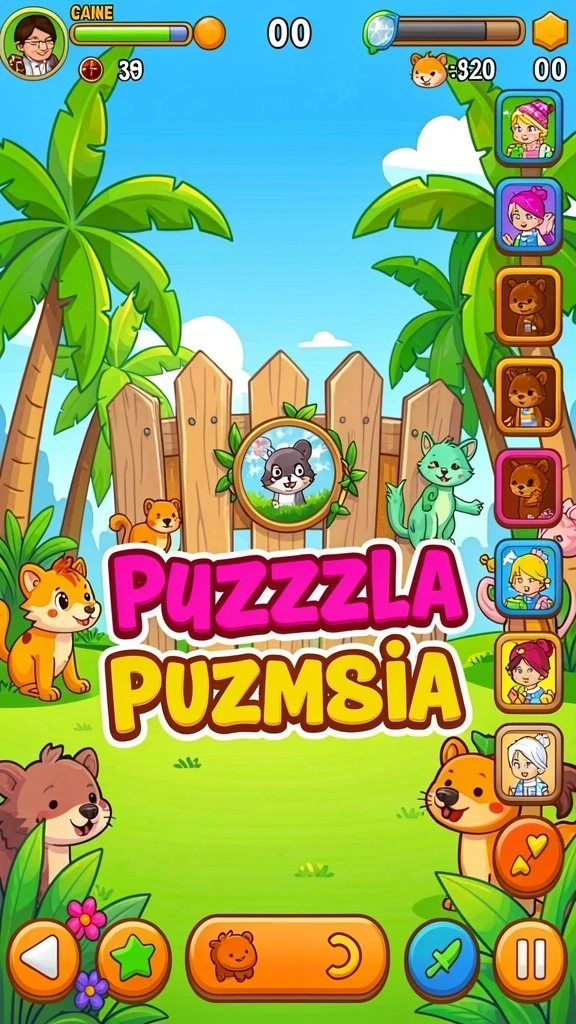 Screenshot menampilkan level baru yang menantang.