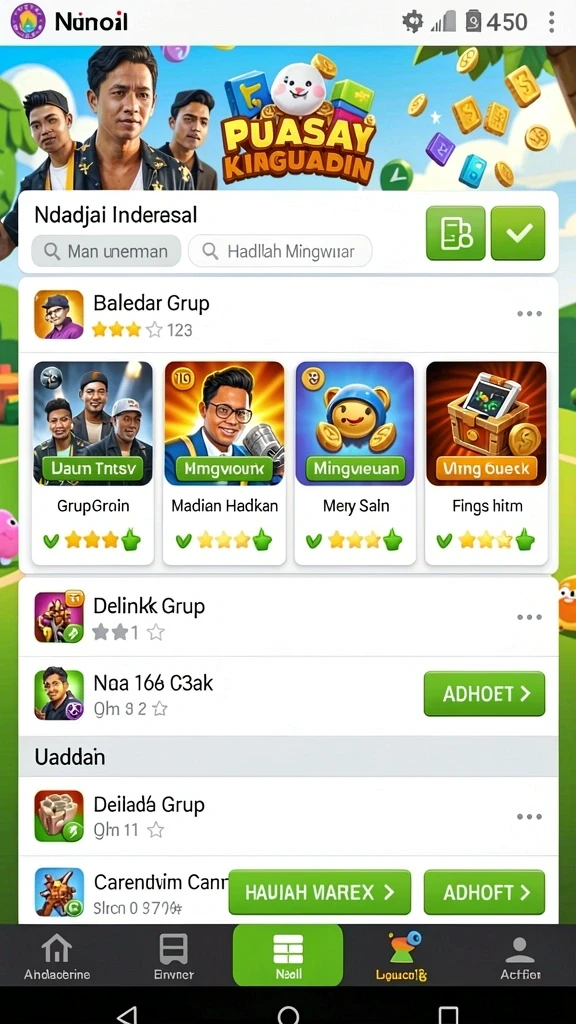 Grafik yang halus dan interaktif dalam permainan.