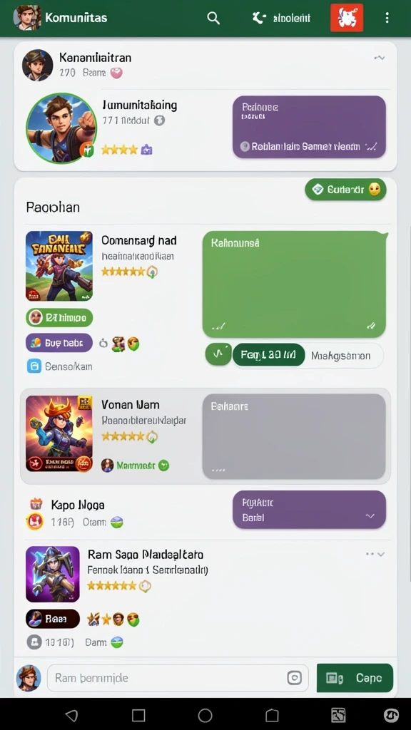 Pengaturan level yang menantang dan mendebarkan.