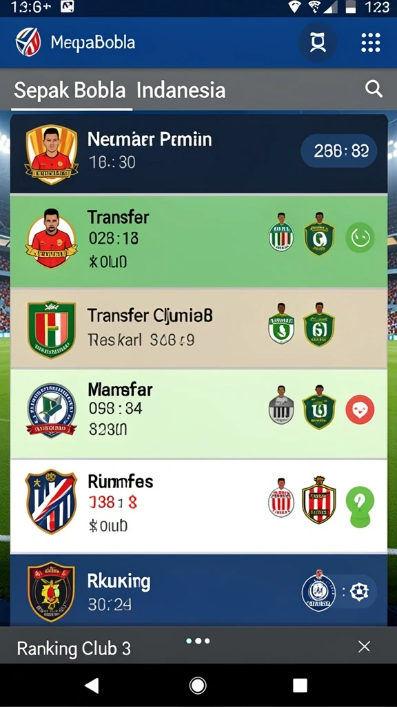 Screenshot menampilkan antarmuka pengguna yang intuitif.