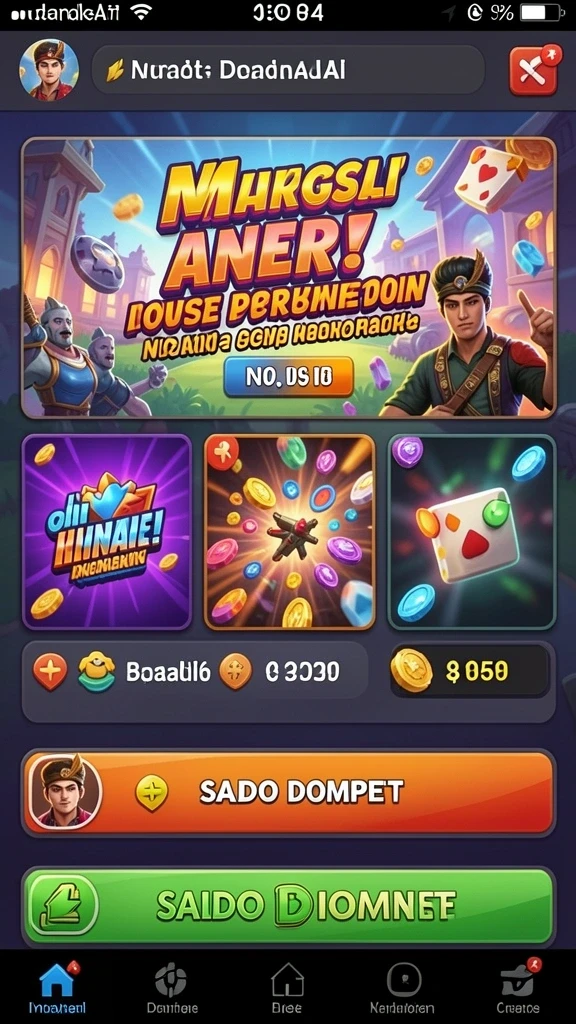 Screenshot menunjukkan aksi seru saat permainan berlangsung.