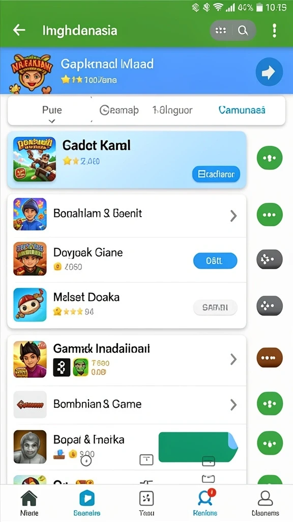 Tampilan antarmuka pengguna yang menarik dan intuitif.