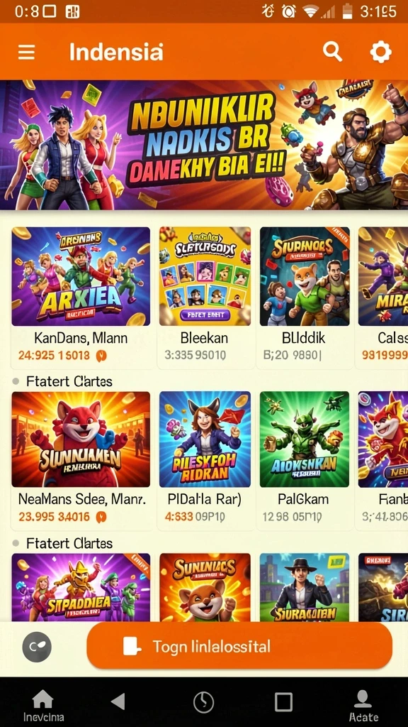 Aktivitas turnamen yang kompetitif dan seru.