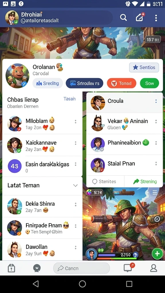 Mode permainan yang menantang dan seru.
