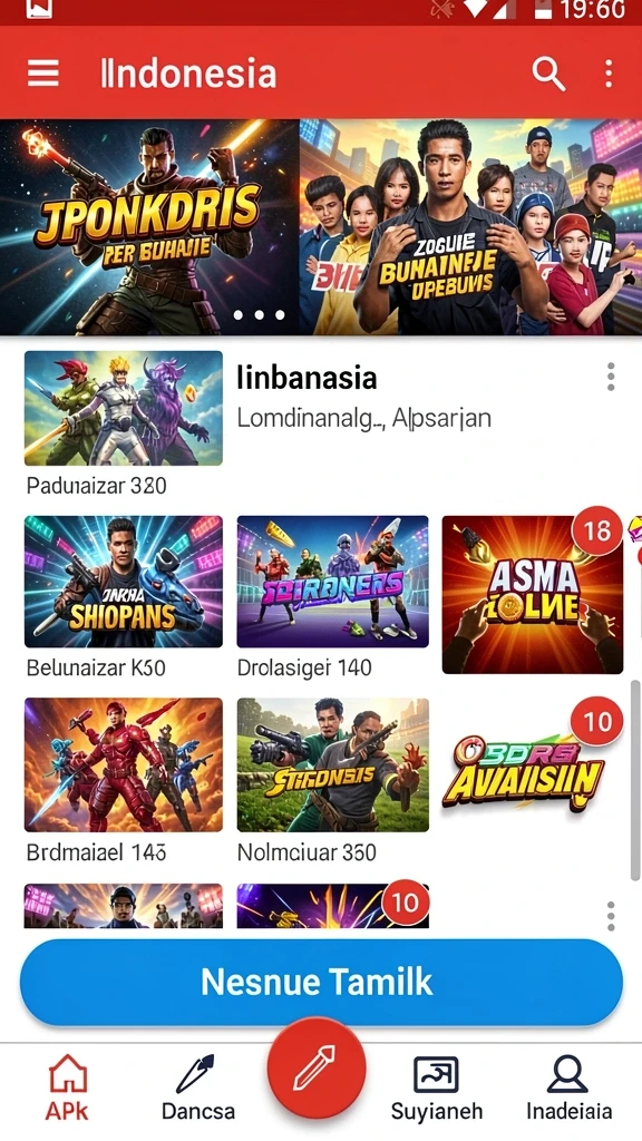 Tangkapan layar memperlihatkan karakter yang dapat dikustomisasi.