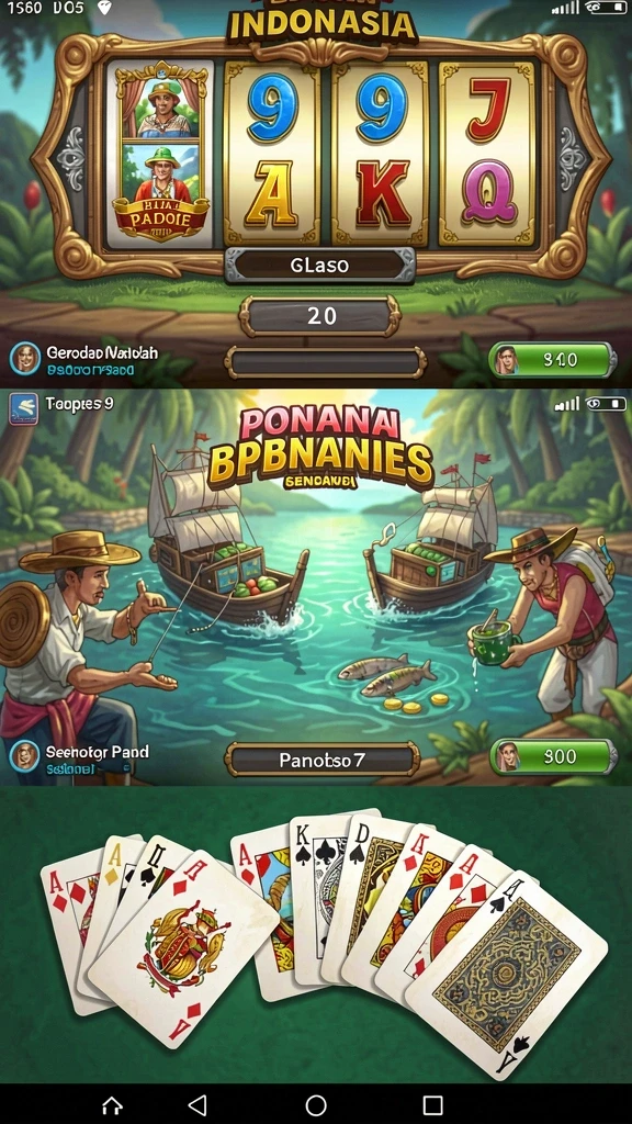 Screenshot dari event menarik di dalam aplikasi.