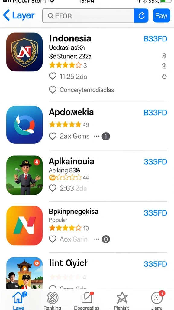 Berbagai mode permainan yang seru dan menantang.