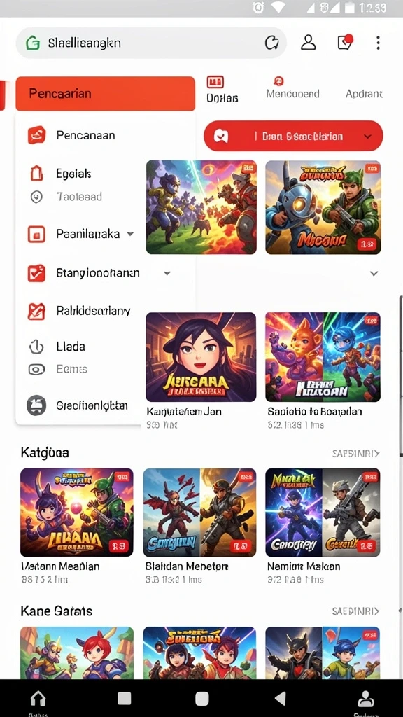Beragam mode permainan yang seru.