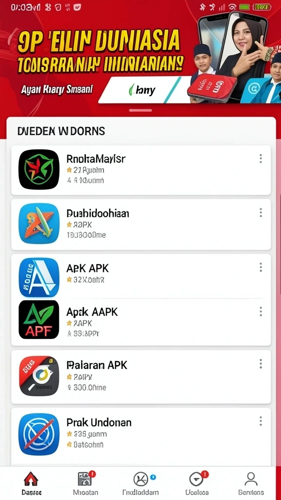 Tampilan antarmuka yang menarik dan mudah digunakan.