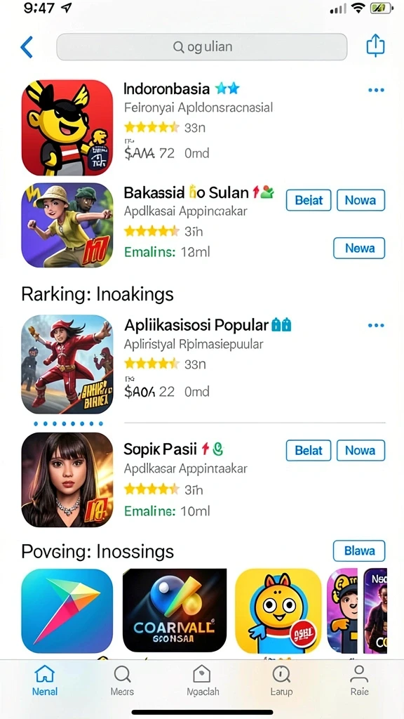Jelajahi dunia virtual yang penuh warna.