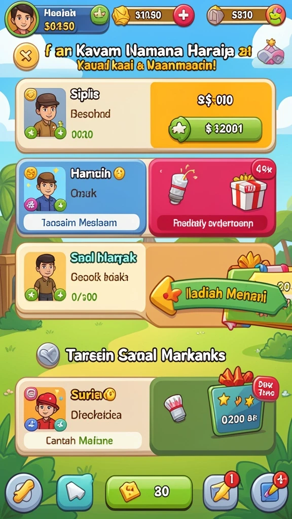 Variasi tema slot yang kreatif dan menarik.
