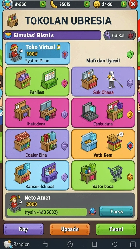 Tampilan antarmuka yang intuitif dan menarik.