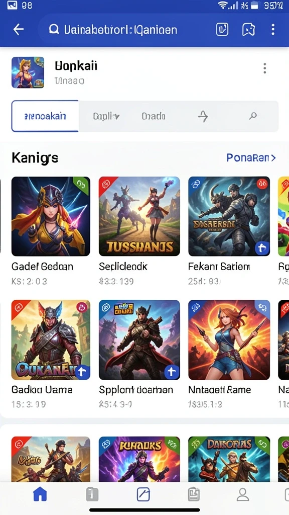 Tampilan menawan dari karakter utama.