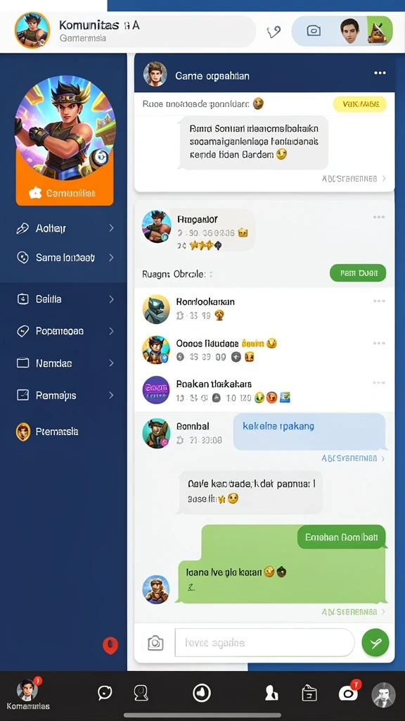 Menampilkan level baru yang penuh tantangan.
