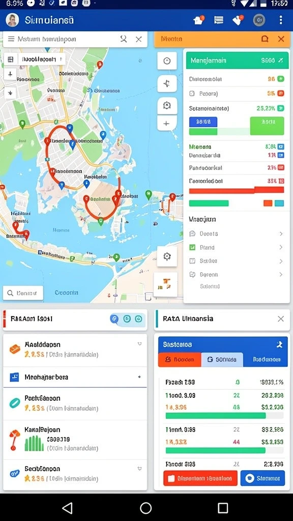 Salah satu level yang menantang dalam game.