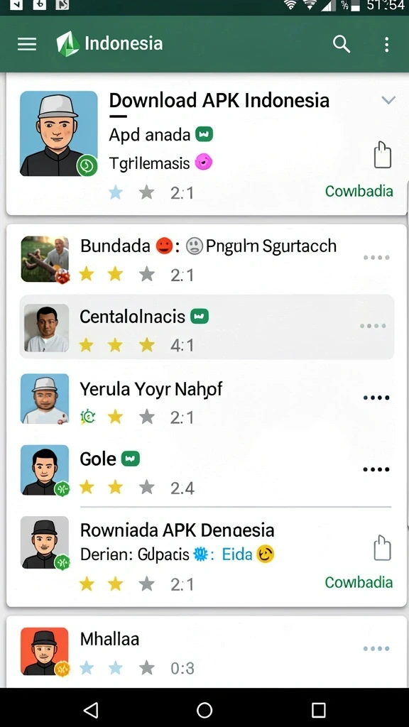 Tampilan antarmuka yang ramah pengguna.